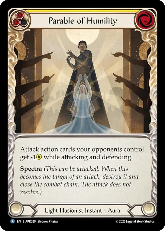 Parable of Humility [APR020] (Armory Deck: Legends Prism) | Pegasus Games WI