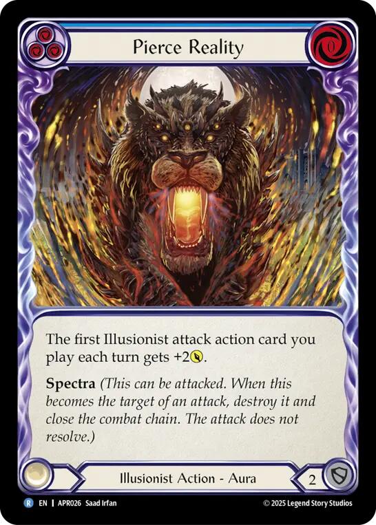 Pierce Reality [APR026] (Armory Deck: Legends Prism) | Pegasus Games WI