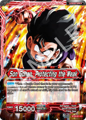 Son Gohan // Son Gohan, Protecting the Weak (BT28-001) [Prismatic Clash] | Pegasus Games WI