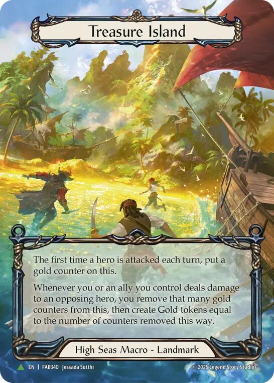Treasure Island [FAB340] (Promo)  Cold Foil | Pegasus Games WI