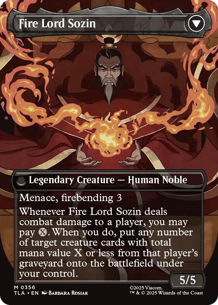 The Rise of Sozin (Borderless) [Avatar: The Last Airbender] | Pegasus Games WI