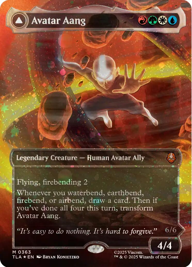 Avatar Aang (Raised Foil) [Avatar: The Last Airbender] | Pegasus Games WI