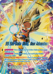 Son Goku (Mini) // SS Son Goku (Mini), New Adventure (SLR) (BT28-028) [Prismatic Clash] | Pegasus Games WI