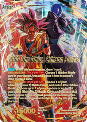 Son Goku // SSG Son Goku, Crimson Power (SLR) (BT28-105) [Prismatic Clash] | Pegasus Games WI