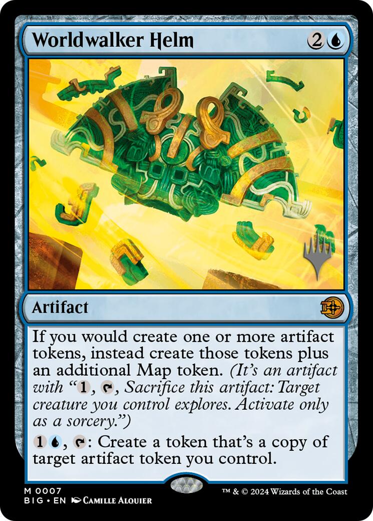 Worldwalker Helm [Edge of Eternities Promo Pack] | Pegasus Games WI