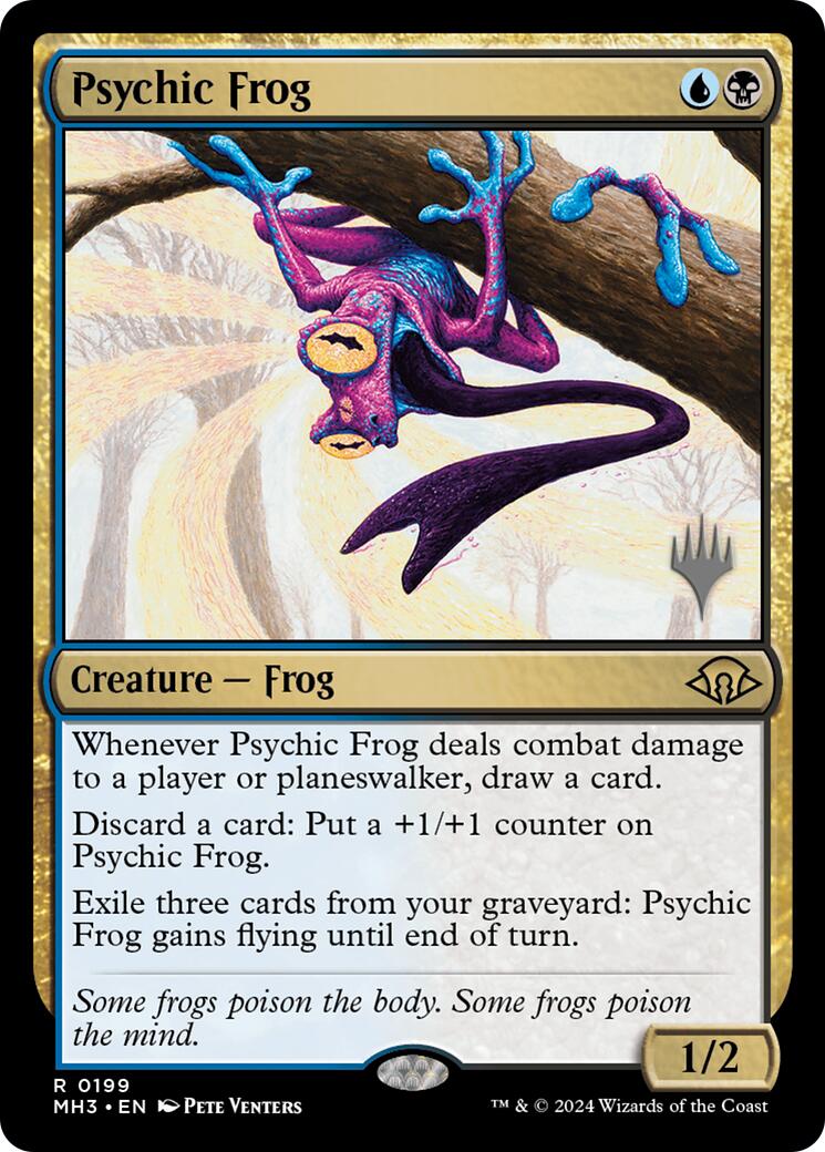 Psychic Frog [Edge of Eternities Promo Pack] | Pegasus Games WI