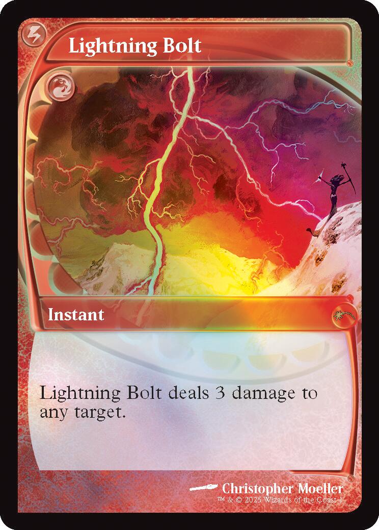 Lightning Bolt (Retro Frame) [Secret Lair Drop Series] | Pegasus Games WI