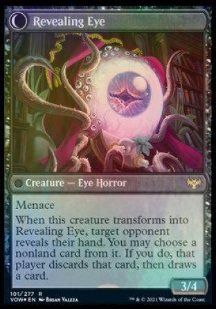 Concealing Curtains // Revealing Eye [Innistrad: Crimson Vow Prerelease Promos] | Pegasus Games WI