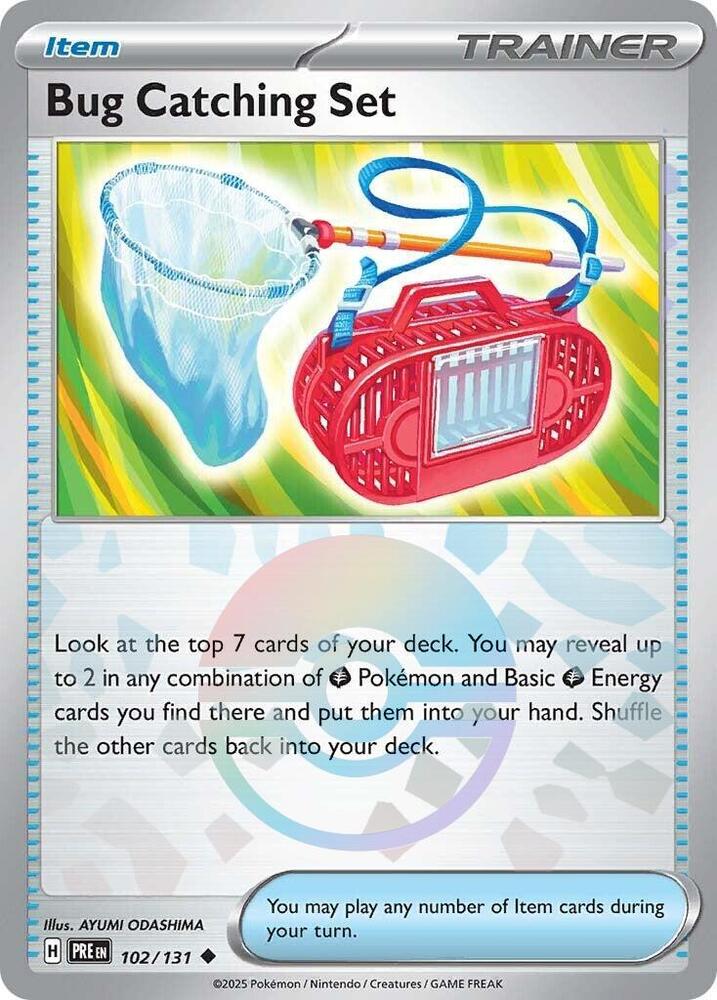 Bug Catching Set (102/131) (Poke Ball Pattern) [Scarlet & Violet: Prismatic Evolutions] | Pegasus Games WI