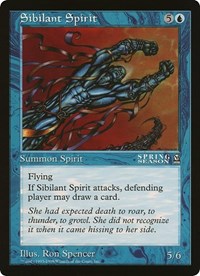 Sibilant Spirit (Oversized) [Oversize Cards] | Pegasus Games WI