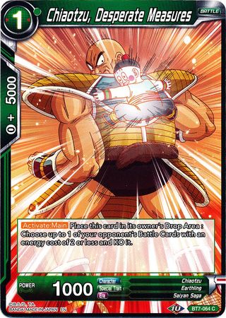 Chiaotzu, Desperate Measures (BT7-064) [Assault of the Saiyans] | Pegasus Games WI
