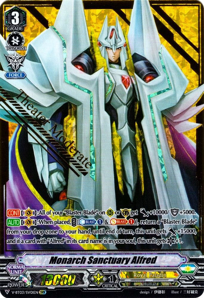 Monarch Sanctuary Alfred (V-BT03/SV01EN) [Miyaji Academy CF Club] | Pegasus Games WI