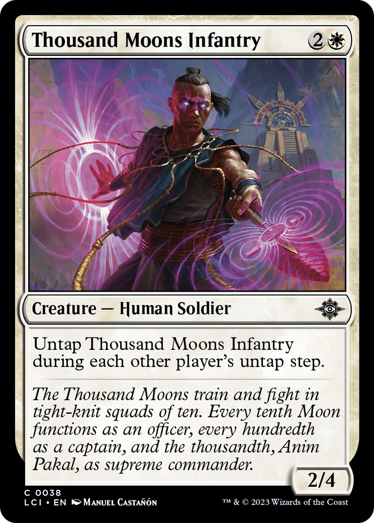 Thousand Moons Infantry [The Lost Caverns of Ixalan] | Pegasus Games WI
