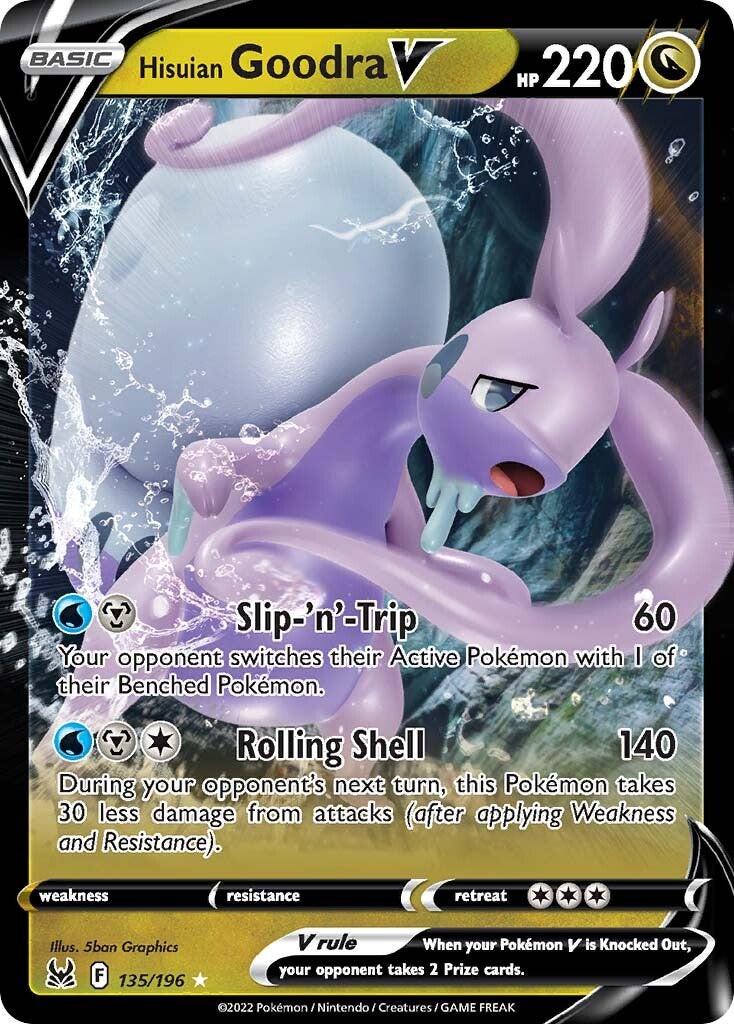 Hisuian Goodra V (135/196) [Sword & Shield: Lost Origin] | Pegasus Games WI
