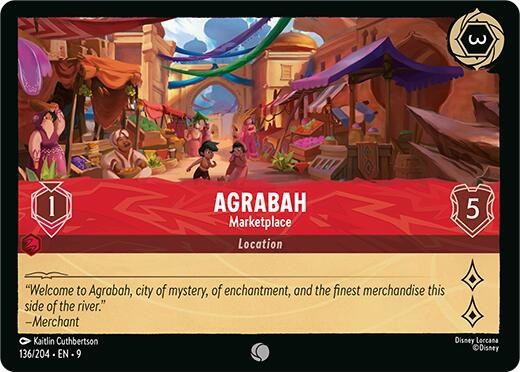 Agrabah - Marketplace (136/204) [Fabled] | Pegasus Games WI