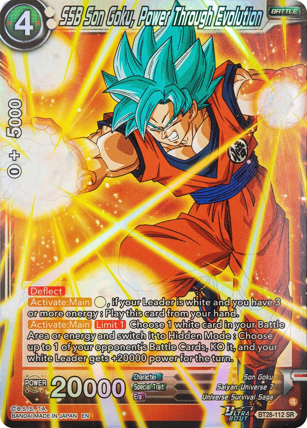 SSB Son Goku, Power Through Evolution (BT28-112) [Prismatic Clash] | Pegasus Games WI