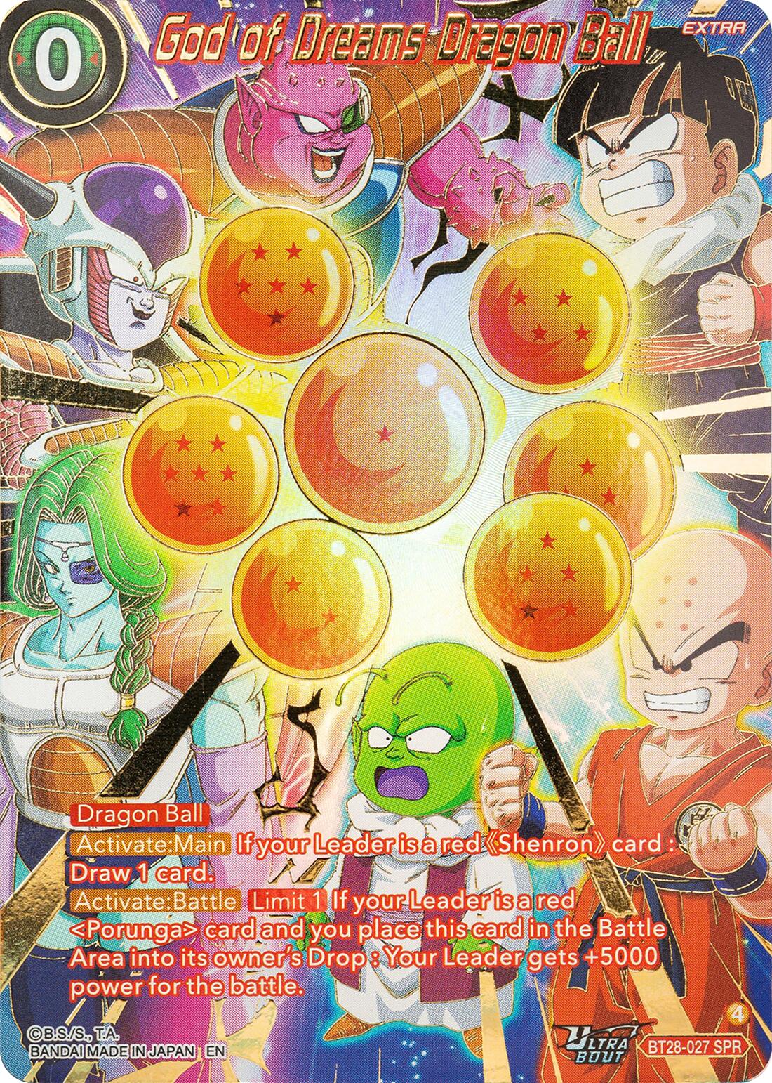 God of Dreams Dragon Ball (BT28-027) [Prismatic Clash] | Pegasus Games WI