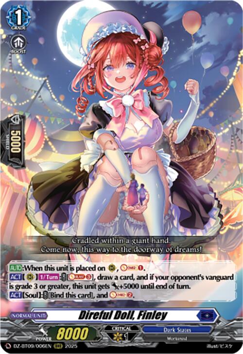 Direful Doll, Finley (DZ-BT09/006EN) [Super Brave Detonation] | Pegasus Games WI