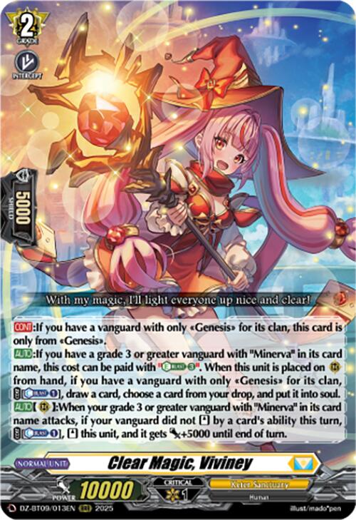 Clear Magic, Viviney (DZ-BT09/013EN) [Super Brave Detonation] | Pegasus Games WI