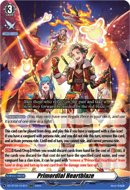 Primordial Heartblaze (DZ-BT09/018EN) [Super Brave Detonation] | Pegasus Games WI