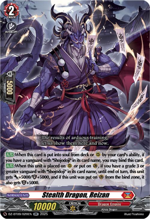 Stealth Dragon, Reizan (DZ-BT09/020EN) [Super Brave Detonation] | Pegasus Games WI
