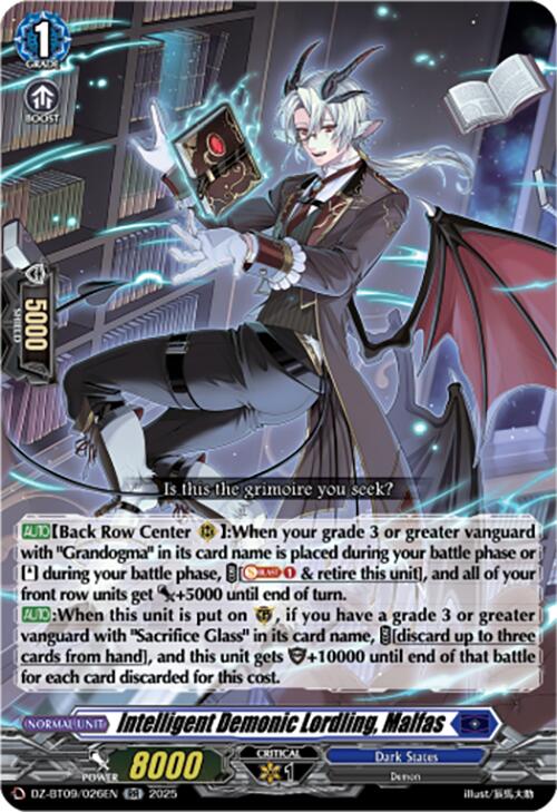 Intelligent Demonic Lordling, Malfas (DZ-BT09/026EN) [Super Brave Detonation] | Pegasus Games WI