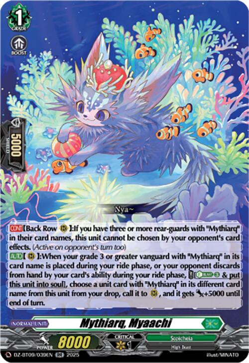 Mythiarq, Myaachi (DZ-BT09/039EN) [Super Brave Detonation] | Pegasus Games WI