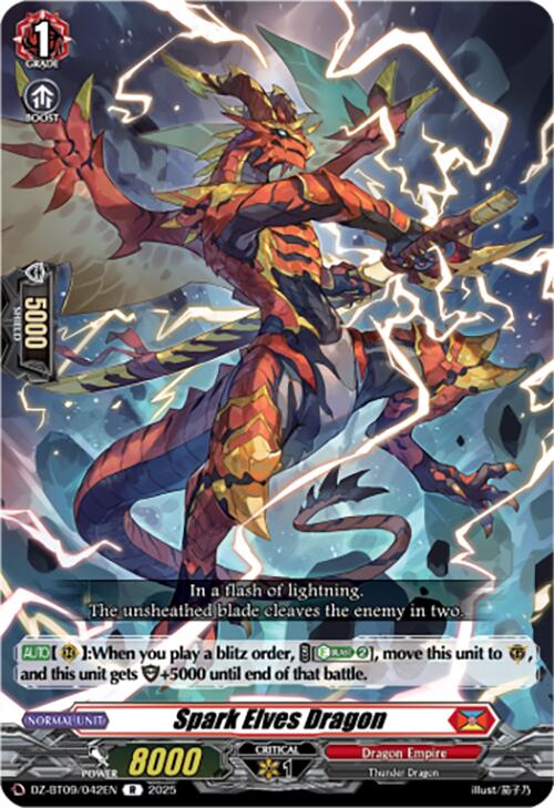 Spark Elves Dragon (DZ-BT09/042EN) [Super Brave Detonation] | Pegasus Games WI