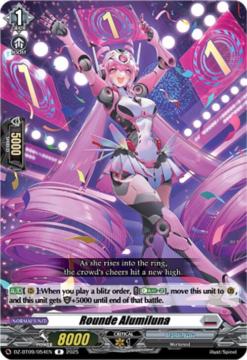 Rounde Alumiluna (DZ-BT09/054EN) [Super Brave Detonation] | Pegasus Games WI