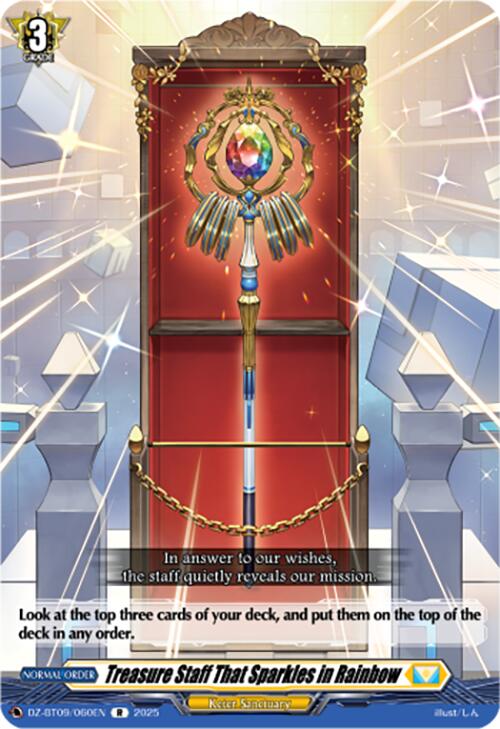 Treasure Staff That Sparkles in Rainbow (DZ-BT09/060EN) [Super Brave Detonation] | Pegasus Games WI