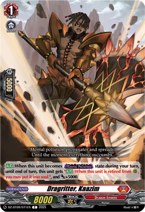 Dragritter, Kaazim (DZ-BT09/071EN) [Super Brave Detonation] | Pegasus Games WI