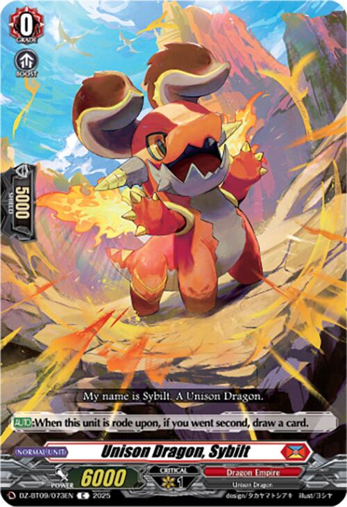 Unison Dragon, Sybilt (DZ-BT09/073EN) [Super Brave Detonation] | Pegasus Games WI