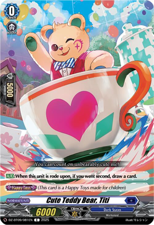 Cute Teddy Bear, Titi (DZ-BT09/081EN) [Super Brave Detonation] | Pegasus Games WI