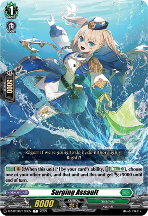 Surging Assault (DZ-BT09/100EN) [Super Brave Detonation] | Pegasus Games WI