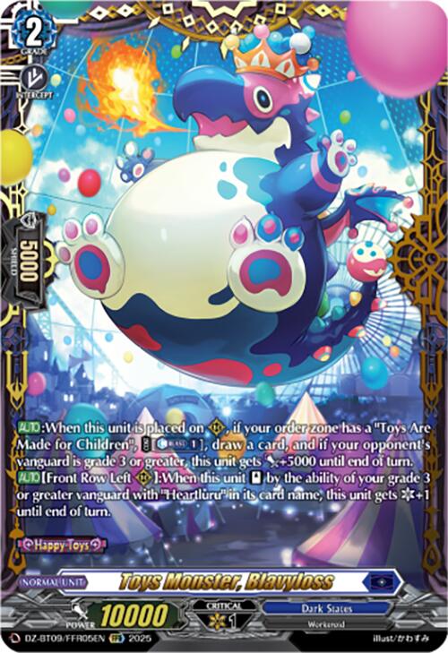 Toys Monster, Blavyloss (DZ-BT09/FFR05EN) [Super Brave Detonation] | Pegasus Games WI