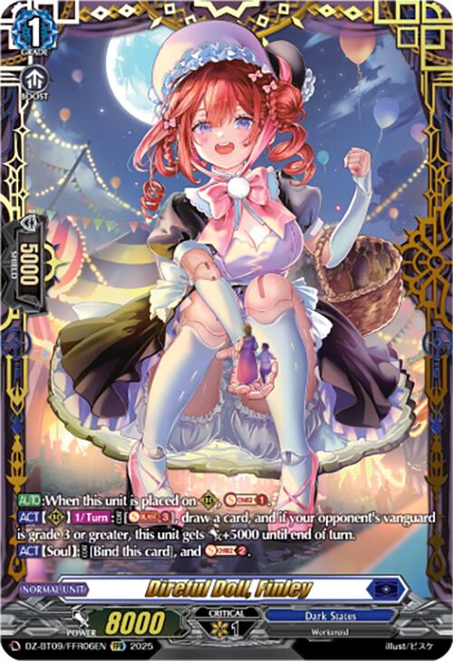 Direful Doll, Finley (DZ-BT09/FFR06EN) [Super Brave Detonation] | Pegasus Games WI