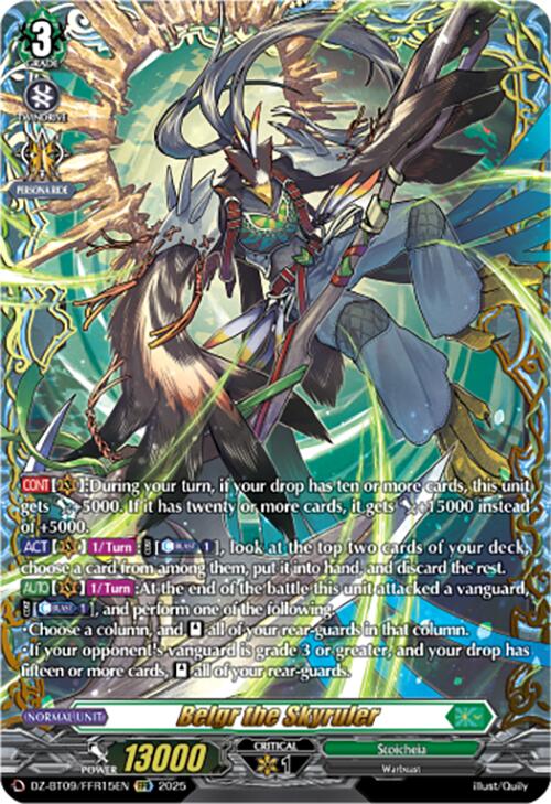 Belgr the Skyruler (DZ-BT09/FFR15EN) [Super Brave Detonation] | Pegasus Games WI
