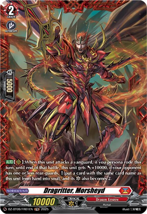 Dragritter, Morsheyd (DZ-BT09/FR01EN) [Super Brave Detonation] | Pegasus Games WI