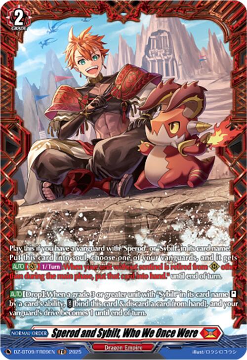 Sperod and Sybilt, Who We Once Were (DZ-BT09/FR09EN) [Super Brave Detonation] | Pegasus Games WI