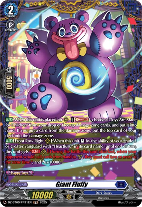 Giant Fluffy (DZ-BT09/FR11EN) [Super Brave Detonation] | Pegasus Games WI