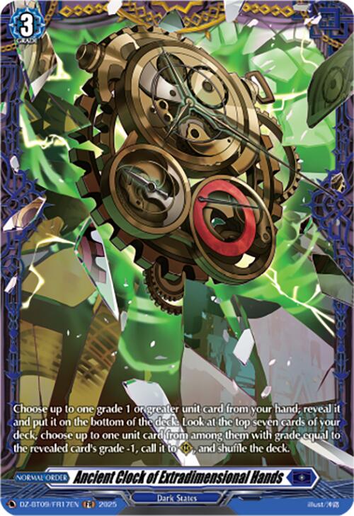 Ancient Clock of Extradimensional Hands (DZ-BT09/FR17EN) [Super Brave Detonation] | Pegasus Games WI