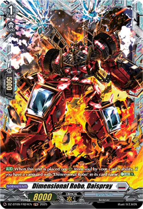 Dimensional Robo, Daispray (DZ-BT09/FR24EN) [Super Brave Detonation] | Pegasus Games WI
