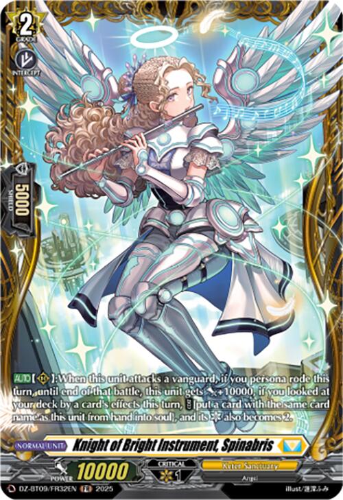 Knight of Bright Instrument, Spinabris (DZ-BT09/FR32EN) [Super Brave Detonation] | Pegasus Games WI
