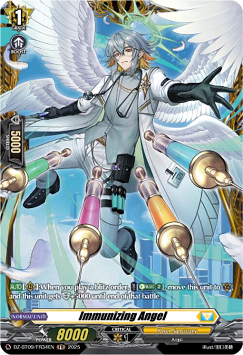 Immunizing Angel (DZ-BT09/FR34EN) [Super Brave Detonation] | Pegasus Games WI