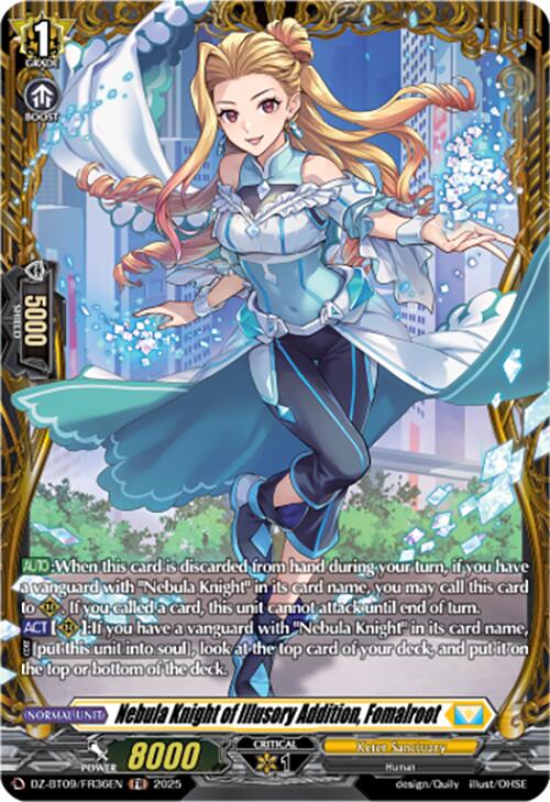 Nebula Knight of Illusory Addition, Fomalroot (DZ-BT09/FR36EN) [Super Brave Detonation] | Pegasus Games WI