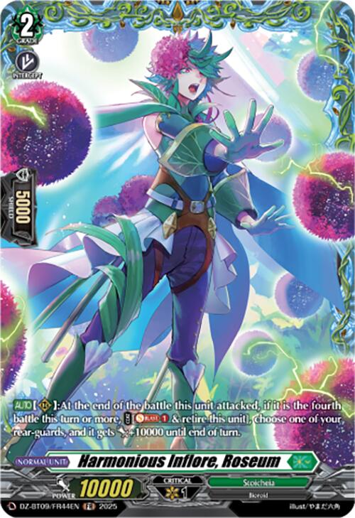 Harmonious Inflore, Roseum (DZ-BT09/FR44EN) [Super Brave Detonation] | Pegasus Games WI