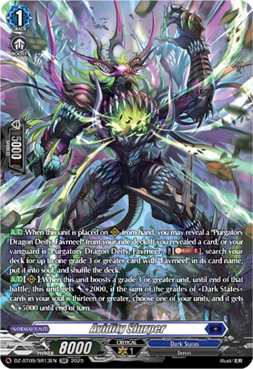 Avidity Slurper (DZ-BT09/SR13EN) [Super Brave Detonation] | Pegasus Games WI