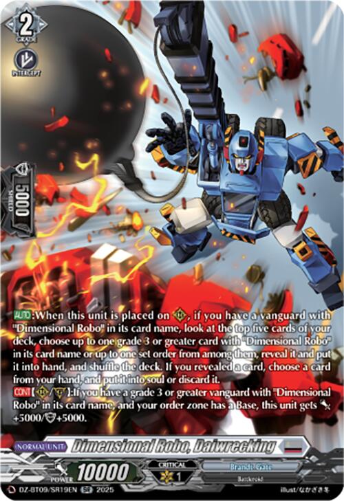 Dimensional Robo, Daiwrecking (DZ-BT09/SR19EN) [Super Brave Detonation] | Pegasus Games WI