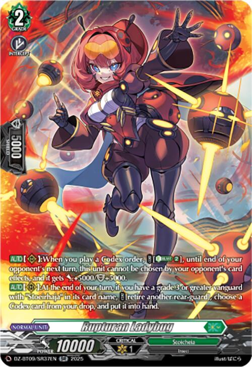 Rupturan Ladybug (DZ-BT09/SR37EN) [Super Brave Detonation] | Pegasus Games WI