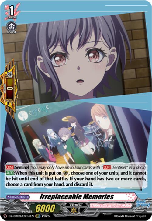 Irreplaceable Memories (EXRRR) (DZ-BT09/EX14EN) [Super Brave Detonation] | Pegasus Games WI
